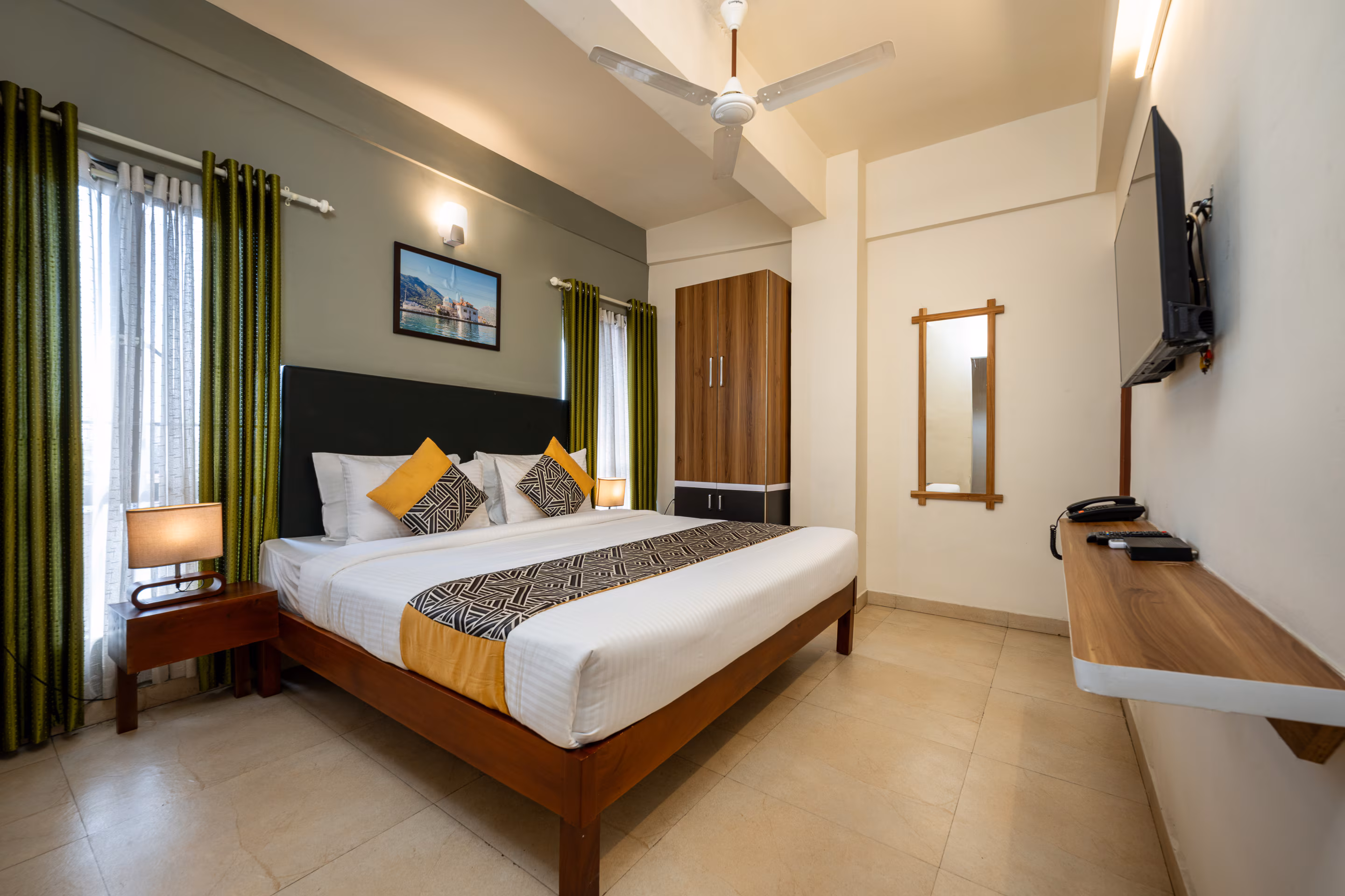 Luxury guest room interior showing premium bedding and decor - Image 21