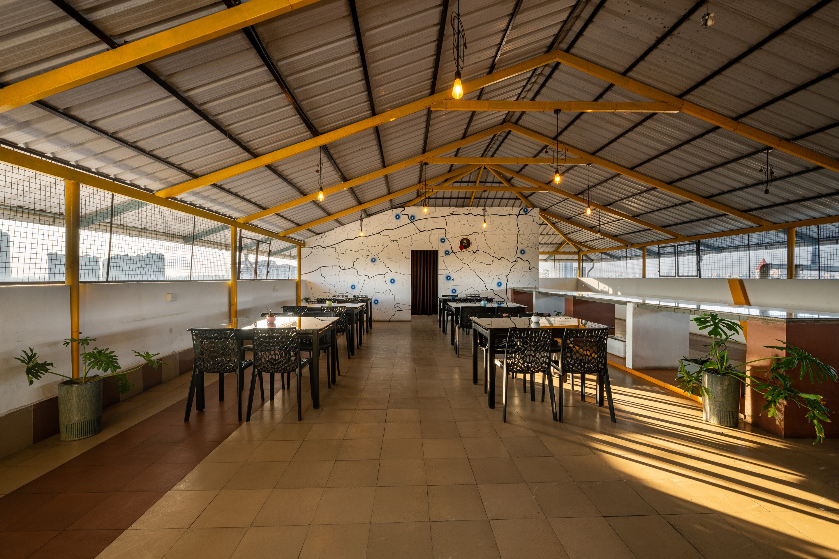 Upscale fine dining restaurant interior and table settings - Image 54