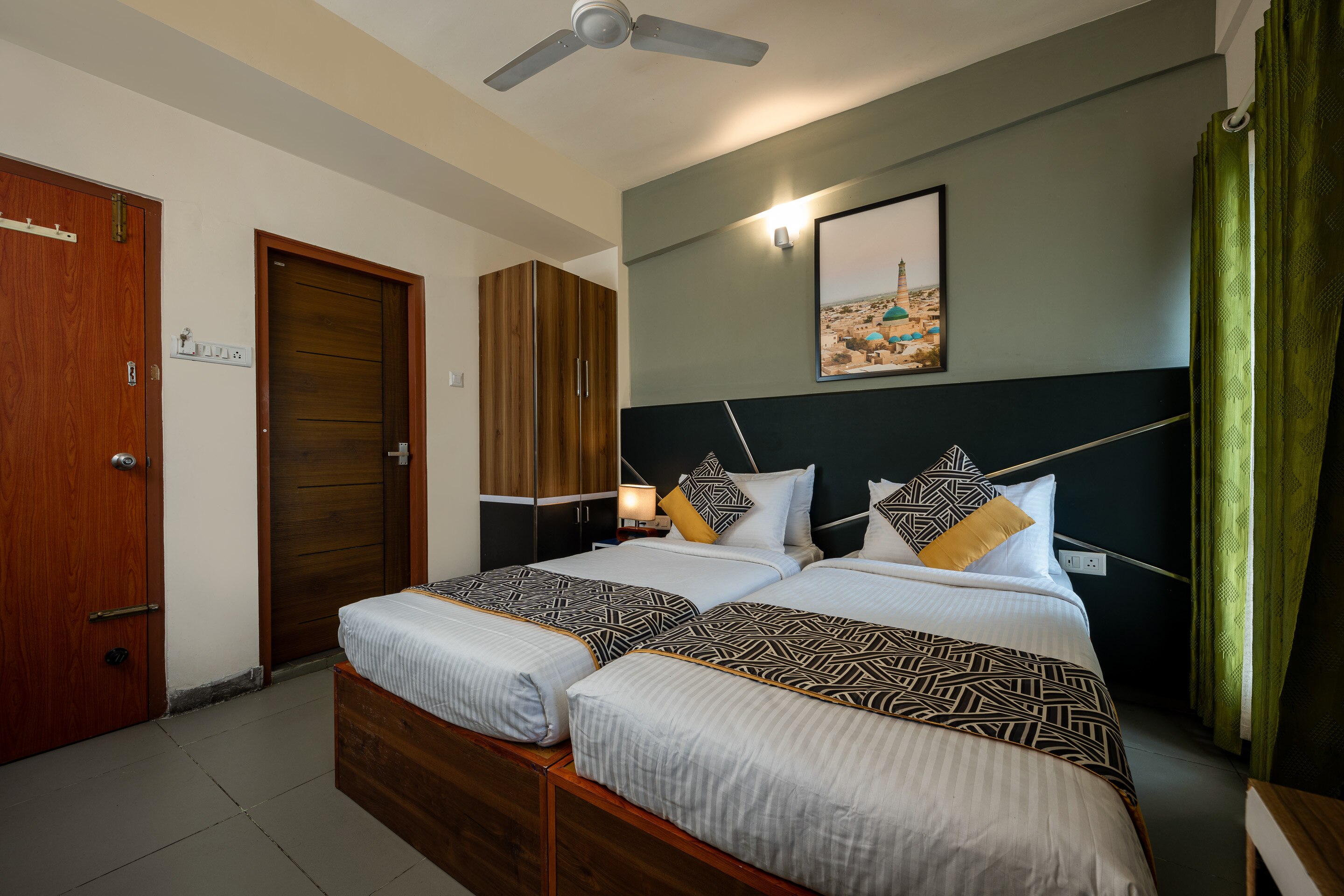 Luxury guest room interior showing premium bedding and decor - Image 57