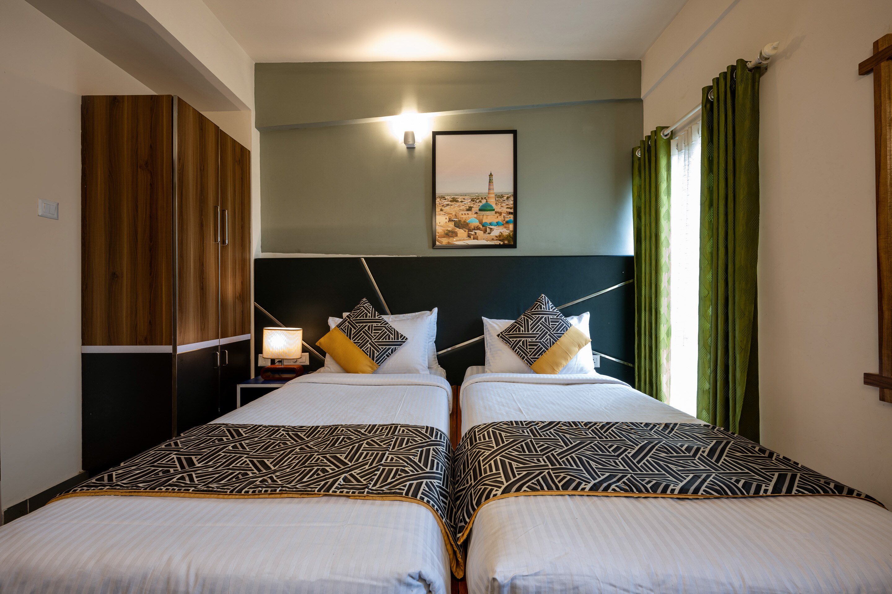 Luxury guest room interior showing premium bedding and decor - Image 58